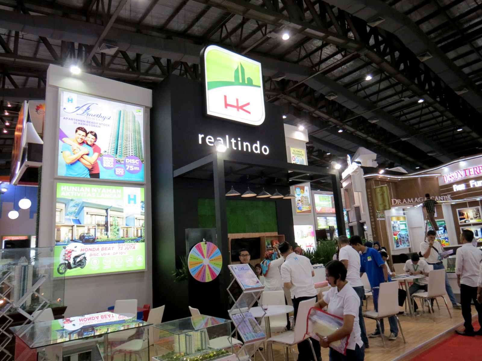 Booth HK Realtindo, Wujudkan Rumah Impian Hingga Diskon Rp 75 Juta Khusus Untuk  Usia Millenials