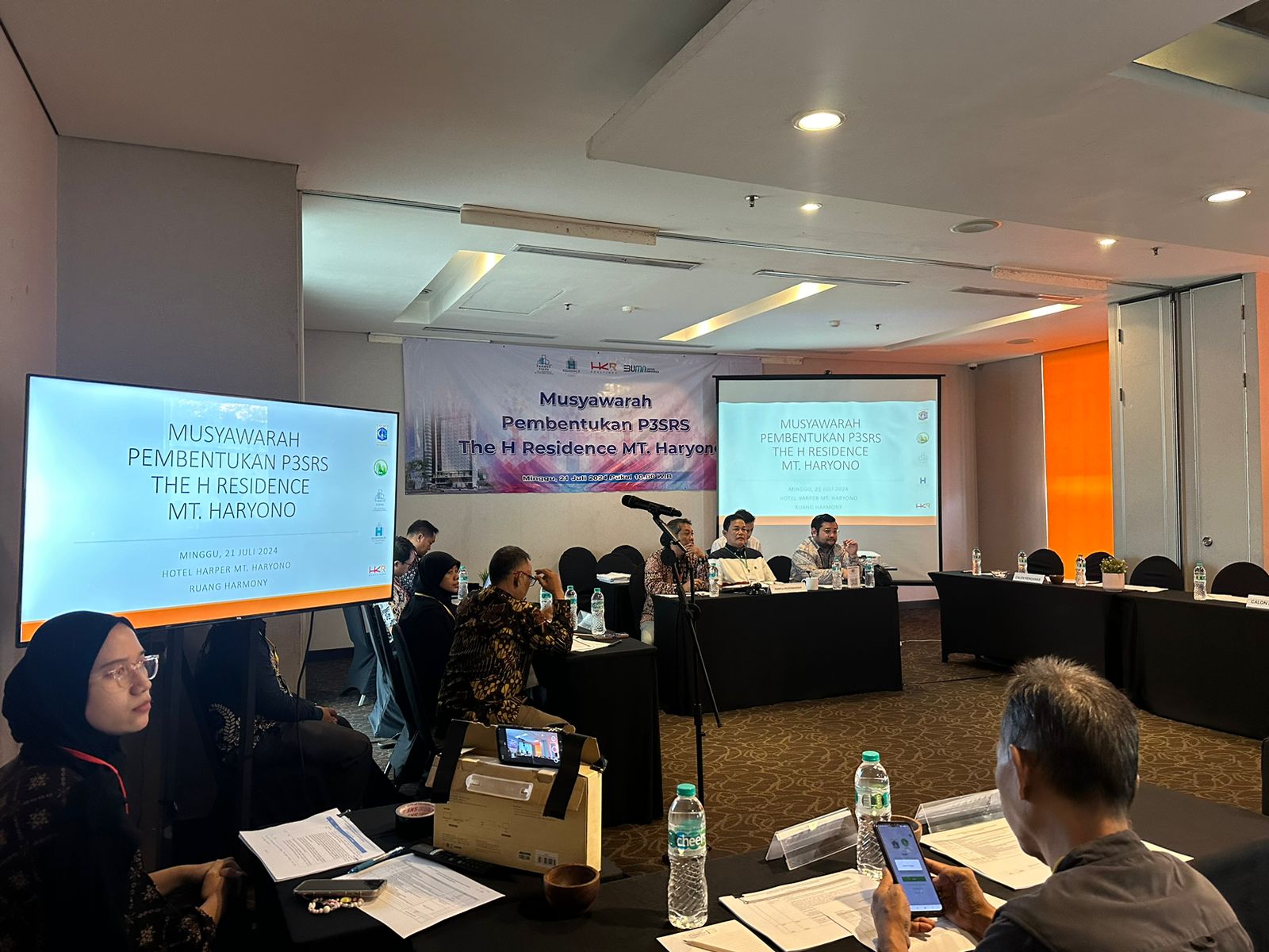 HK Realtindo Fasilitasi Rapat Musyawarah Pembentukan P3SRS The H Residence Cawang