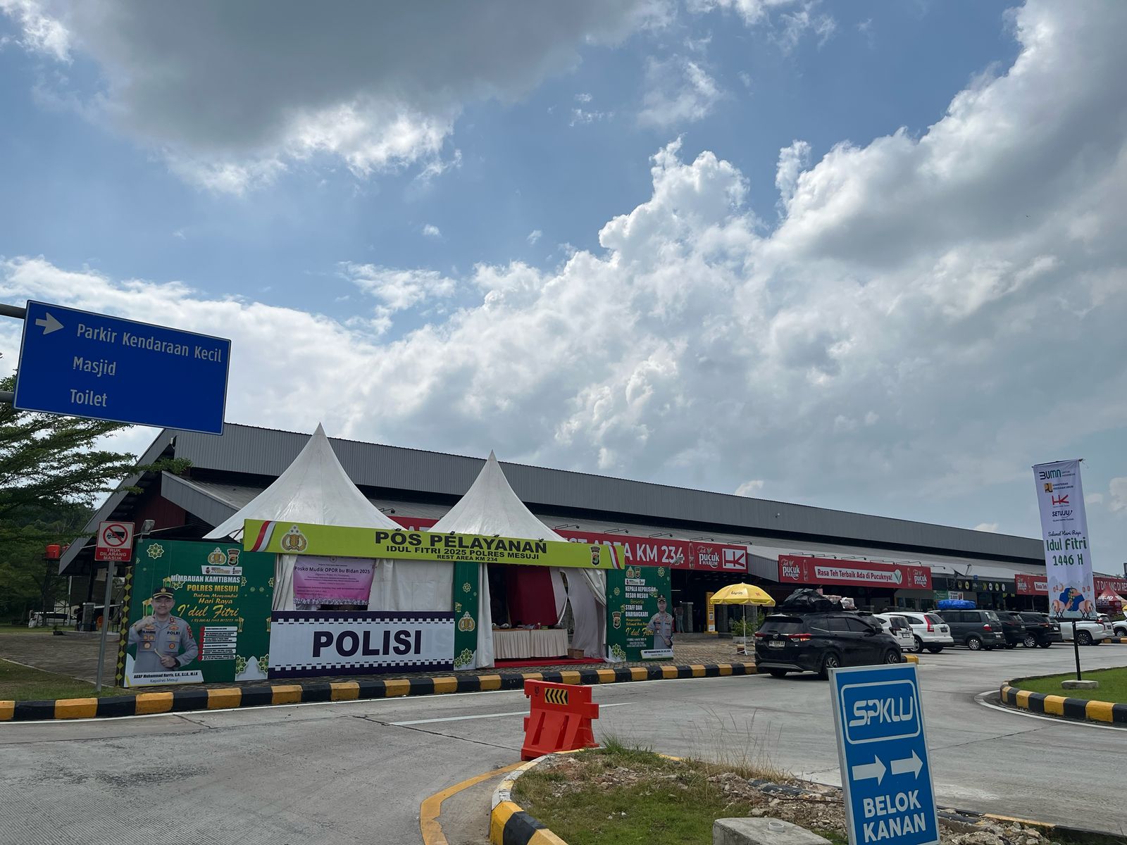 Sambut Mudik Lebaran, HK Realtindo Optimalkan Fasilitas Rest Area Ruas Tol Terpeka & Ruas Tol Indralaya Prabumulih di Jalan Tol Trans Sumatera yang Dikelola Hutama Karya